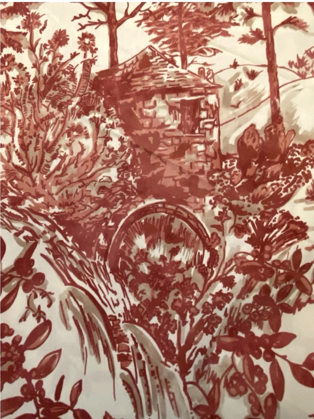 Pottery Barn Alpine Toile Deer king Duvet cover - Picture 2 of 7